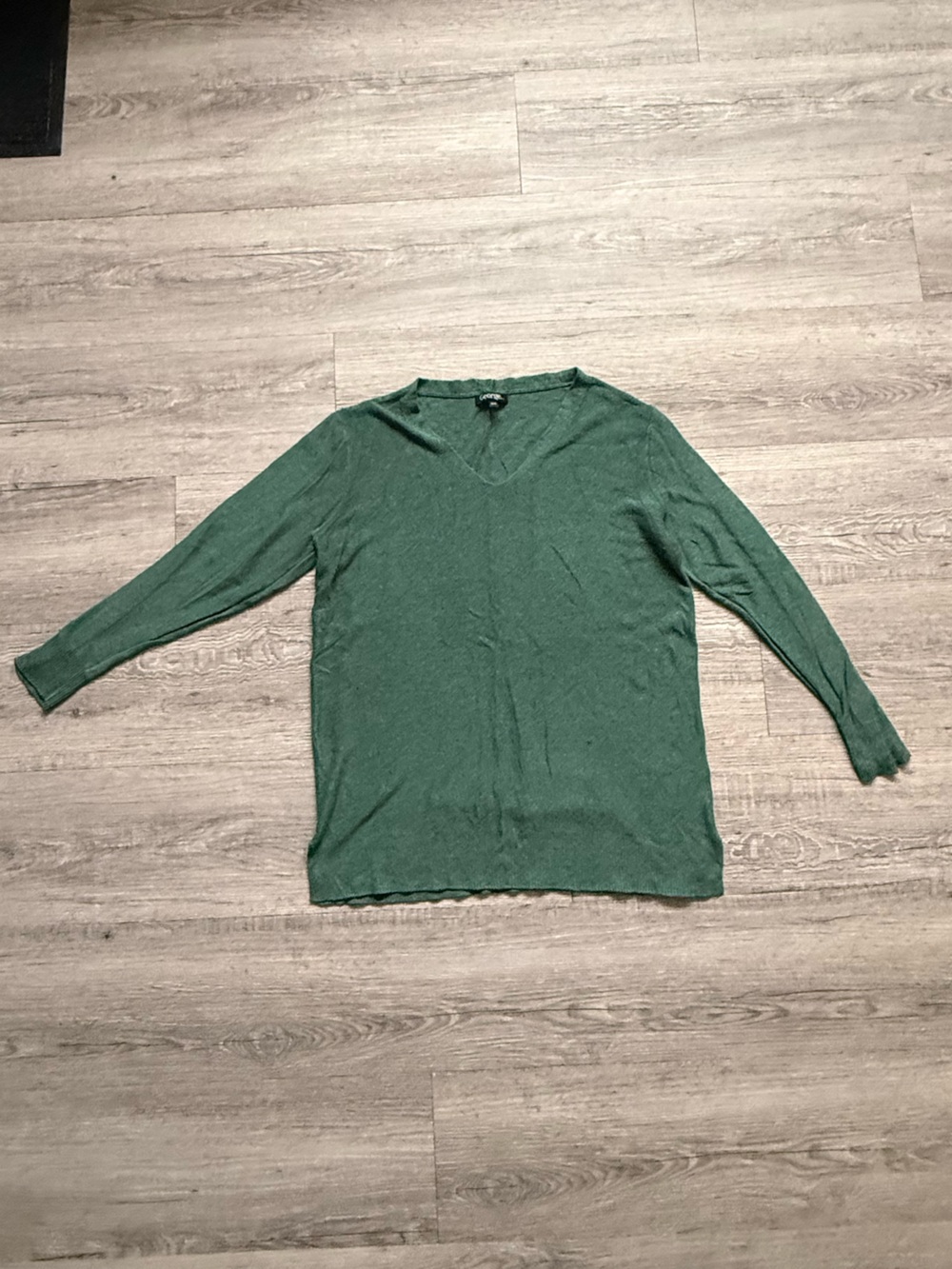 George Women's Green V-Neck Sweater